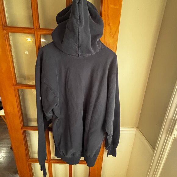 Champion Men's Vintage Golden State Warriors Navy hoodie SZ: XL - Picture 9 of 16